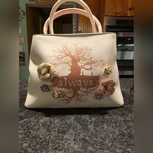 Harry Potter Always Floral Handbag - BoxLunch Exclusive NEW NEVER USED